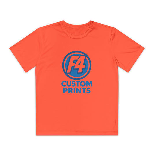 Personalized Name Custom Youth Dryfit Shirt | Sports Wear by F4