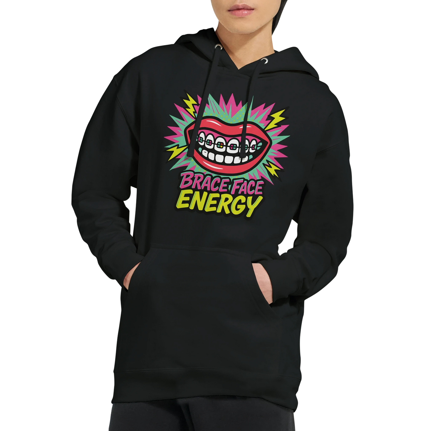 Brace Face Energy Hoodie