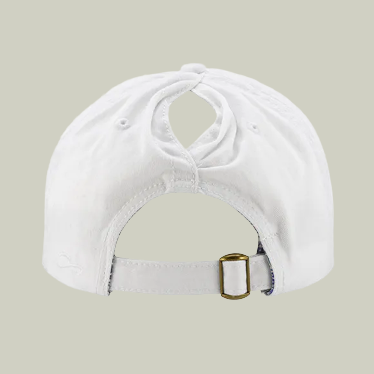 Custom Embroidered Logo Womens Ponytail Hat | F4 Custom Prints