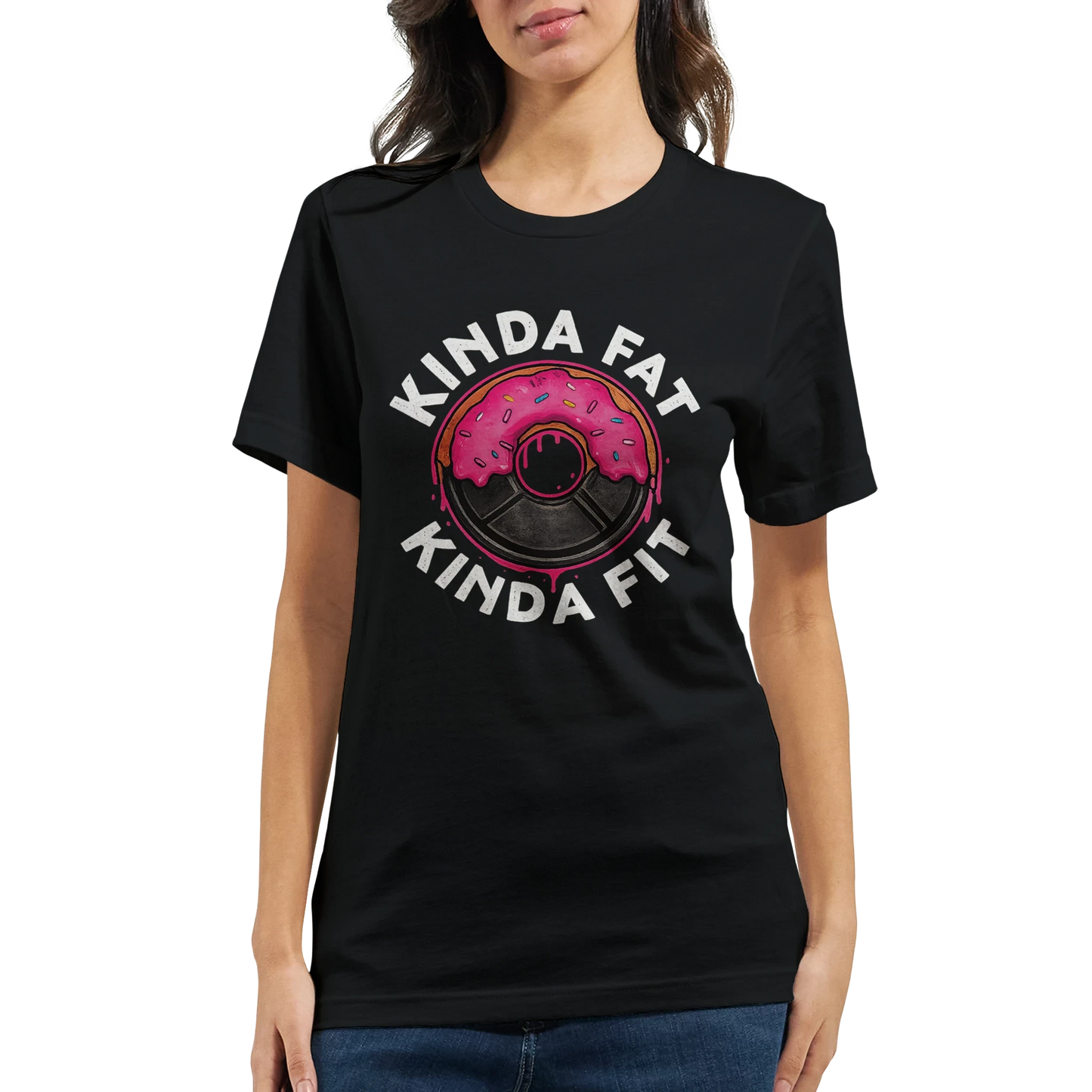 Kinda Fat Kinda Fit Donut T-Shirt