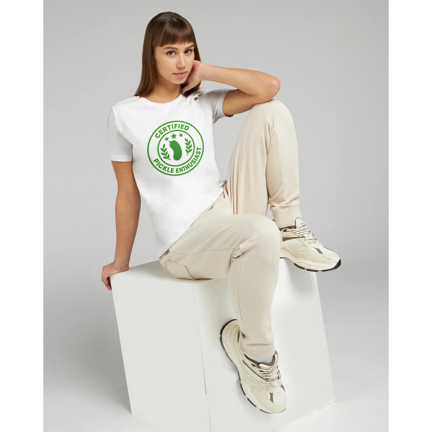 Women’s Certified Pickle Enthusiast T-Shirt