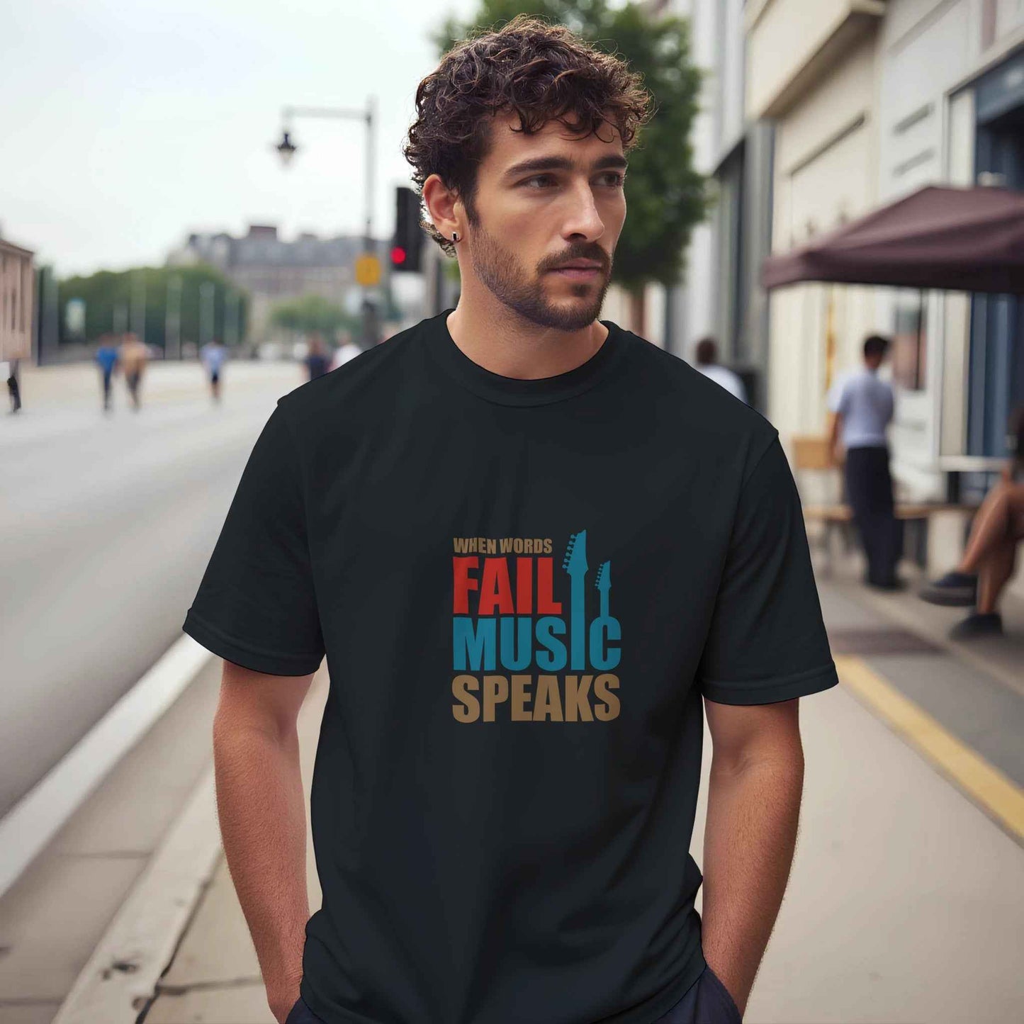 When Words Fail Music Speaks – Premium Comfort & Bold Style for Everyday Wear