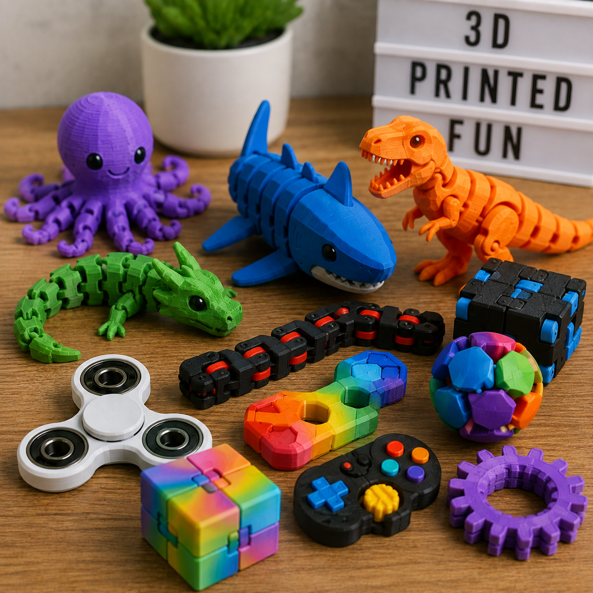 3D Toys /Fidgets