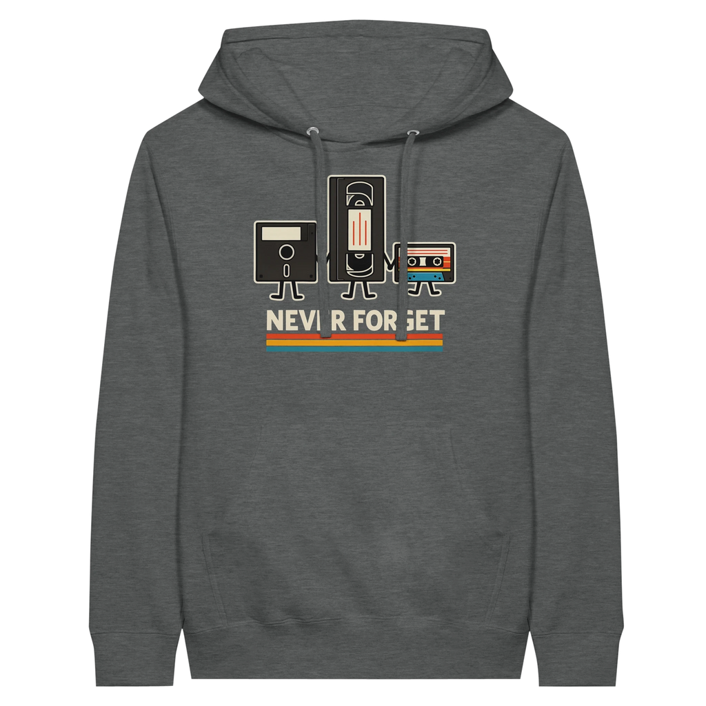Retro Tech Squad Never Forget Hoodie