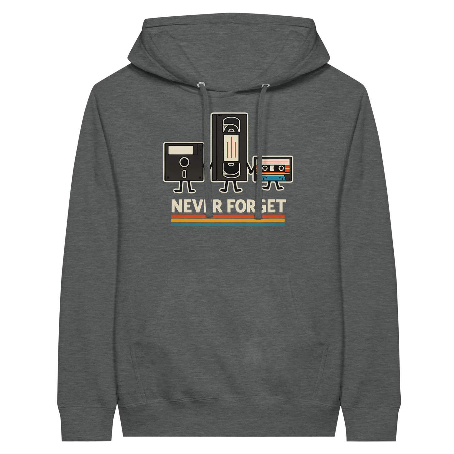 Retro Tech Squad Never Forget Hoodie