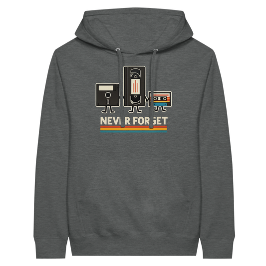 Retro Tech Squad Never Forget Hoodie