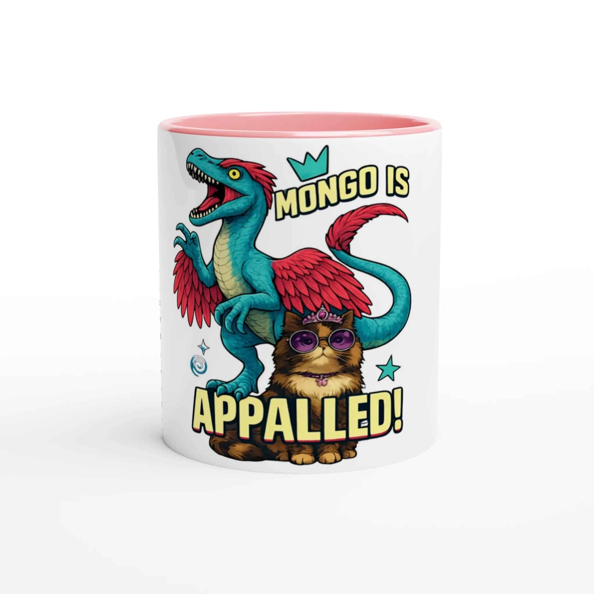Mongo Is Appalled Princess Donut 11oz Coffee Mug with Color Inside