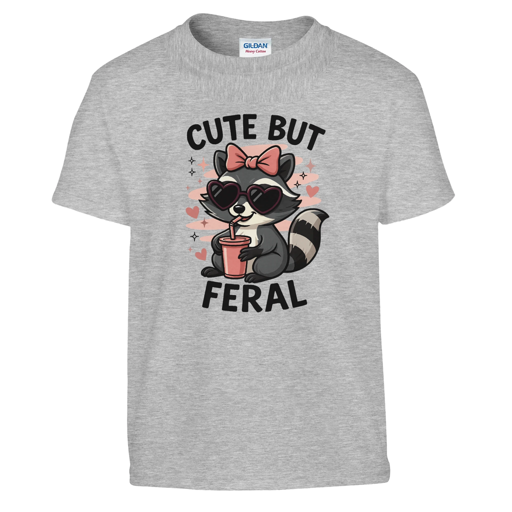 Kids Cute But Feral T-Shirt