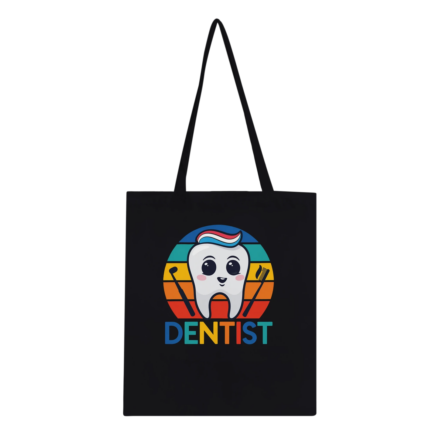 Retro Dentist Tote Bag