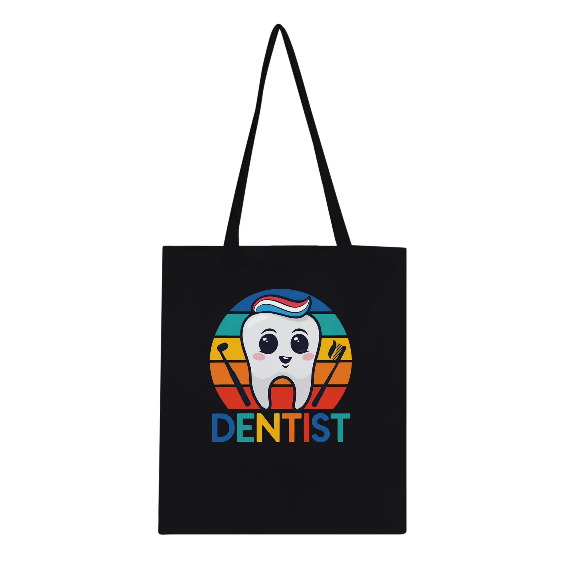 Retro Dentist Tote Bag