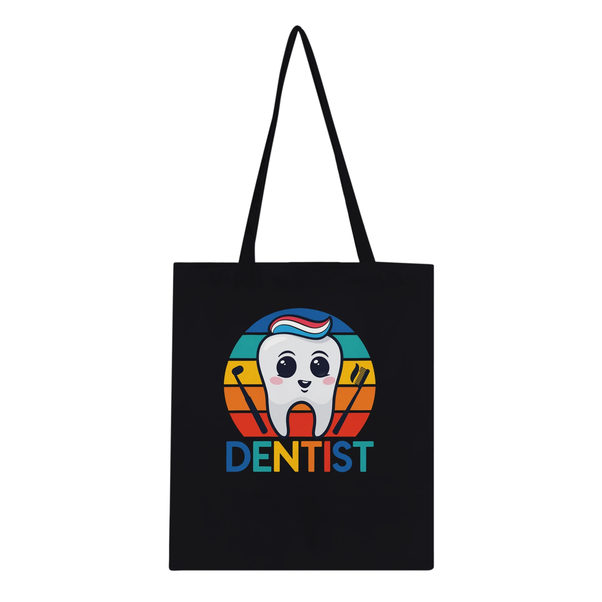 Retro Dentist Tote Bag