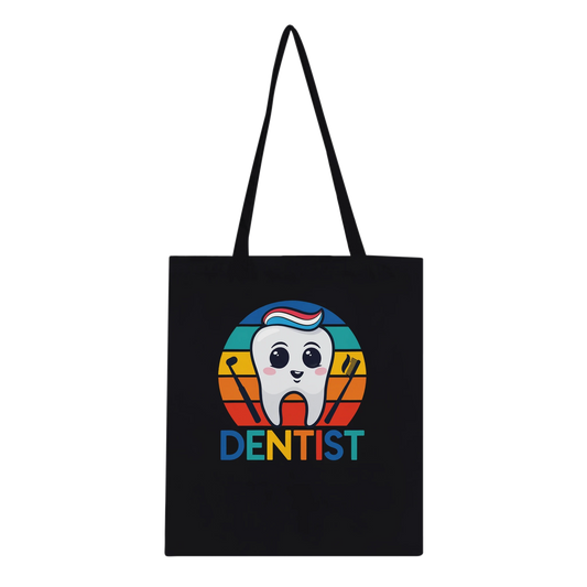 Retro Dentist Tote Bag