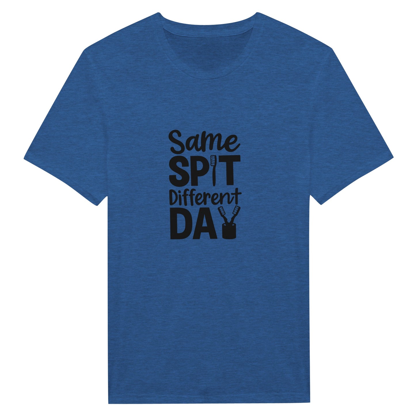 Same Spit Different Day T-Shirt – Funny Dental Humor Tee - F4 Custom Prints
