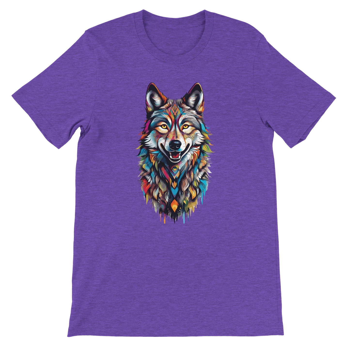 Cosmic Wolf Graphic T-Shirt