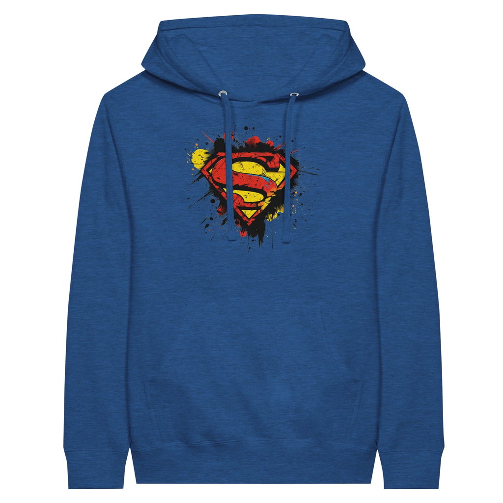 Superman Splatter Shield Hoodie