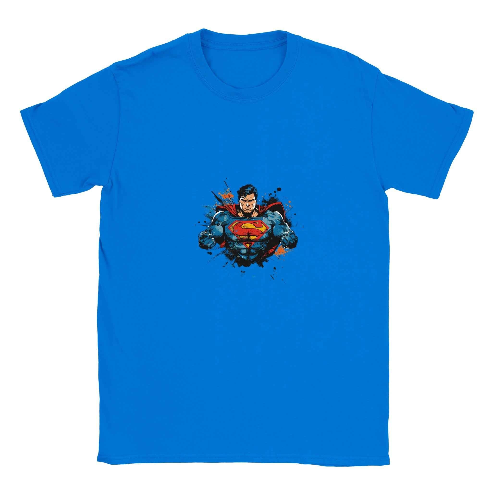 Superman Heroic Comic T-Shirt– Heroic Comic-Inspired Graphic Tee