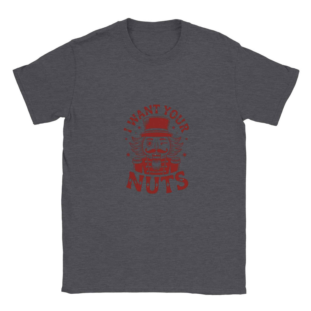 Witty Nutcracker Christmas Tee – Festive Holiday Graphic Tee for Bold Style & Comfort