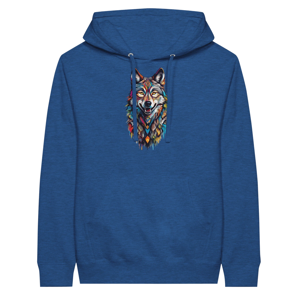 Cosmic Wolf Graphic Hoodie