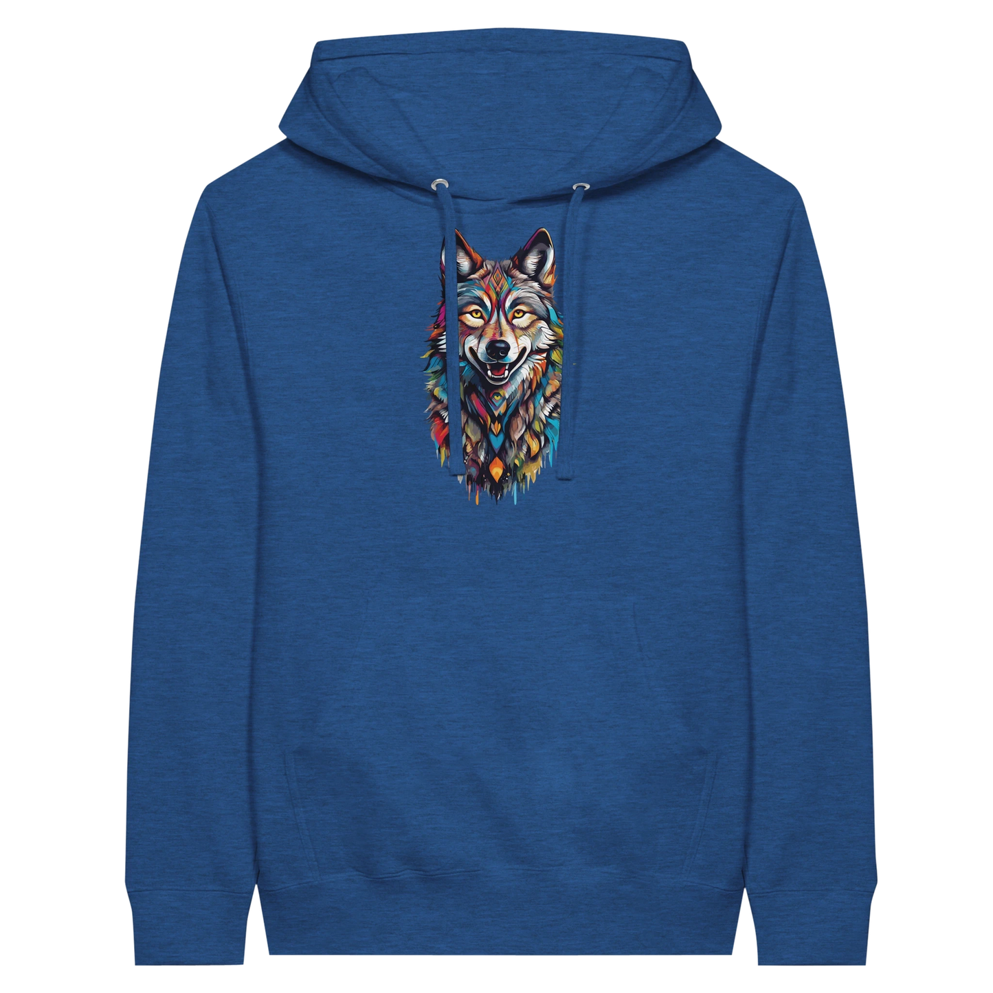 Cosmic Wolf Graphic Hoodie
