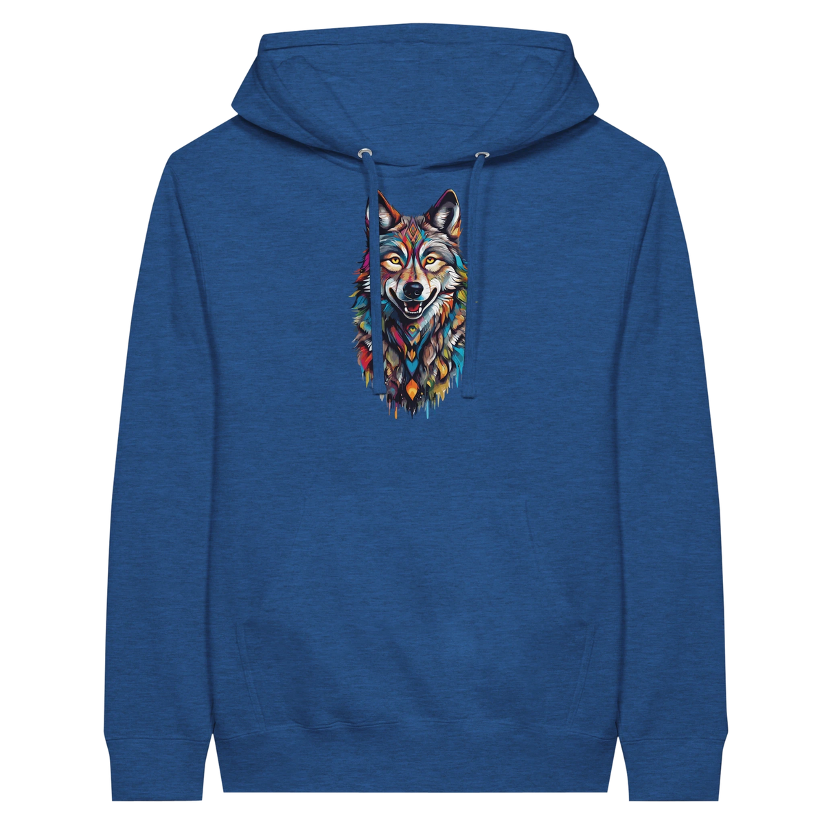 Cosmic Wolf Graphic Hoodie