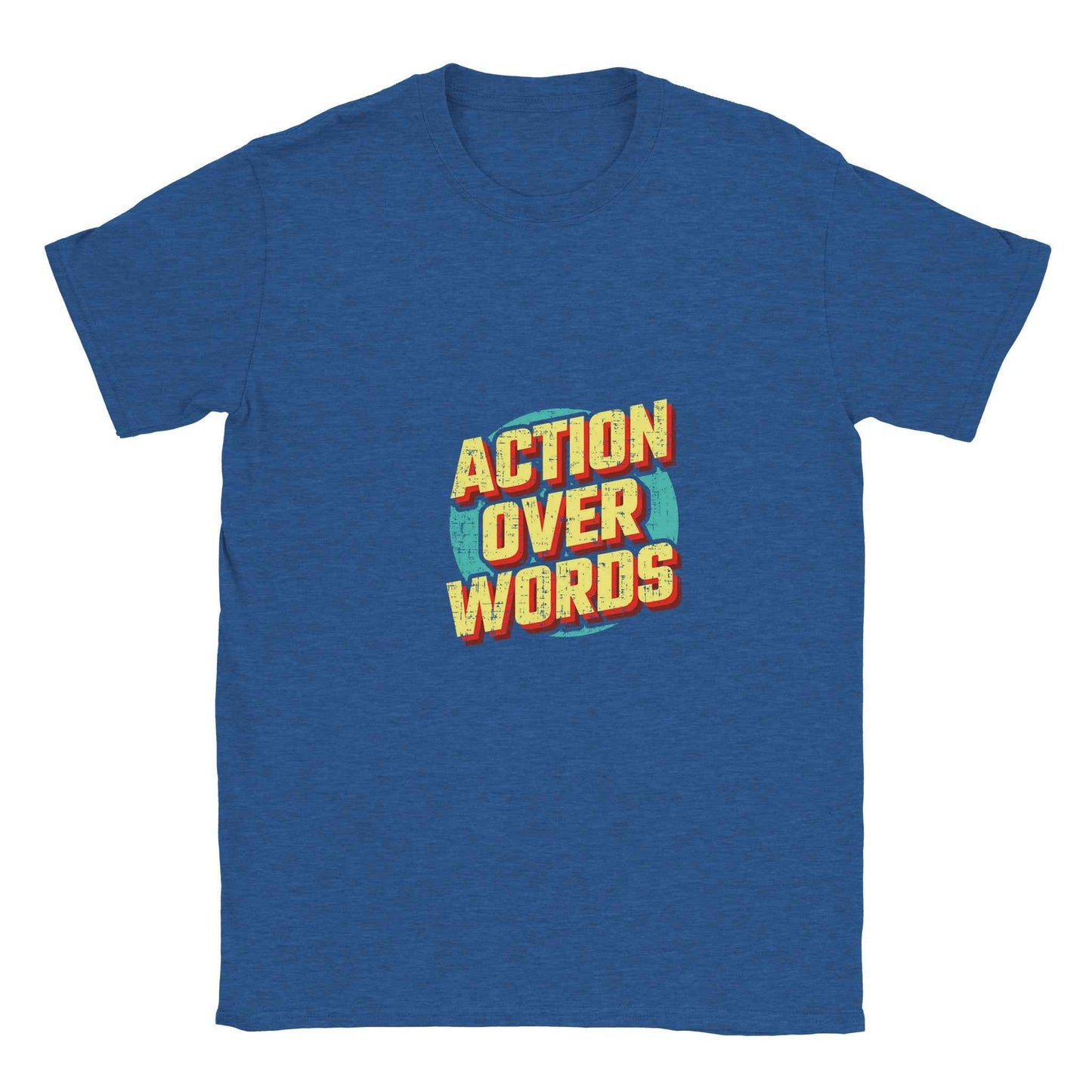 Action Over Words Graphic Tee – Premium Comfort & Bold Style for Everyday Wear