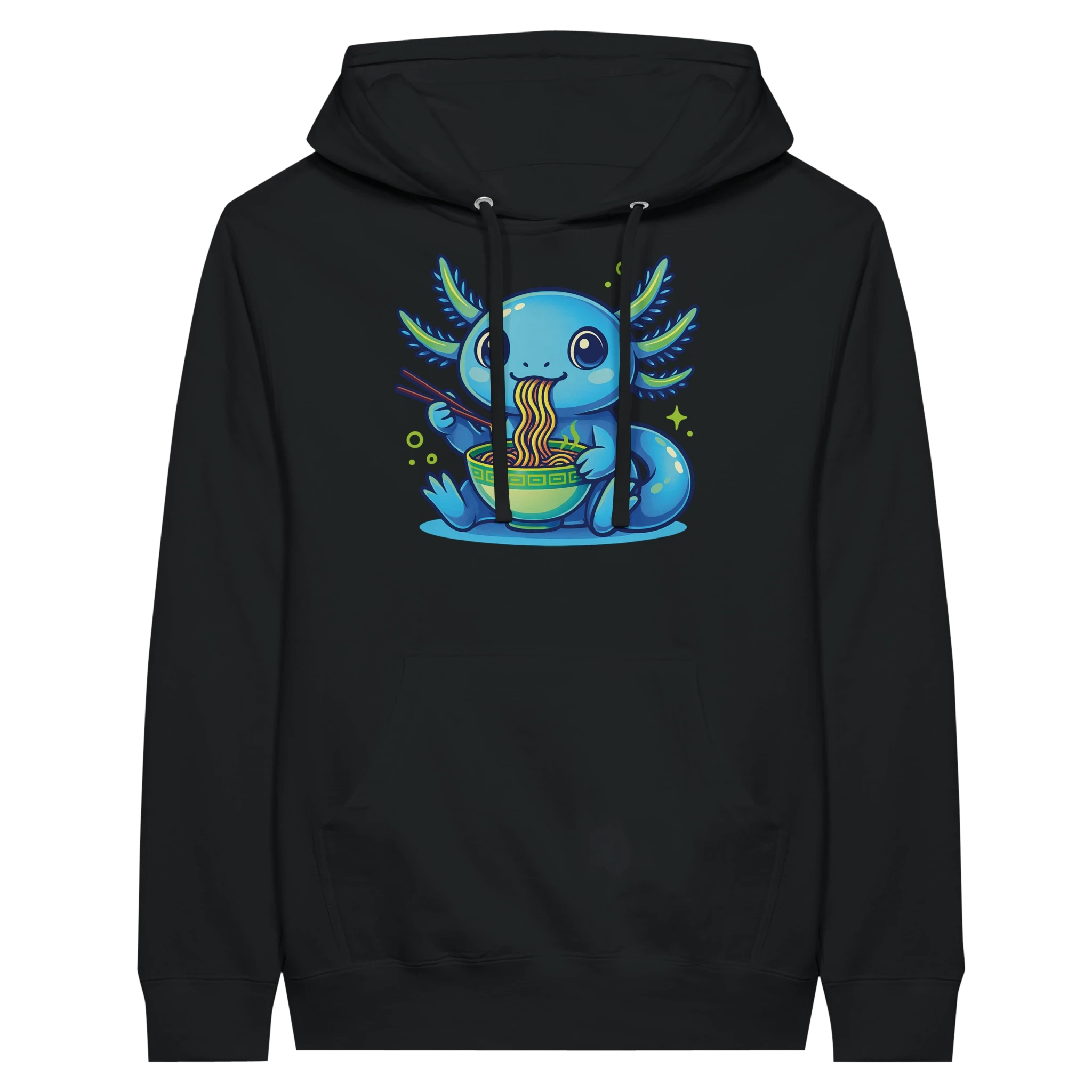 Kawaii Axolotl Ramen Hoodie