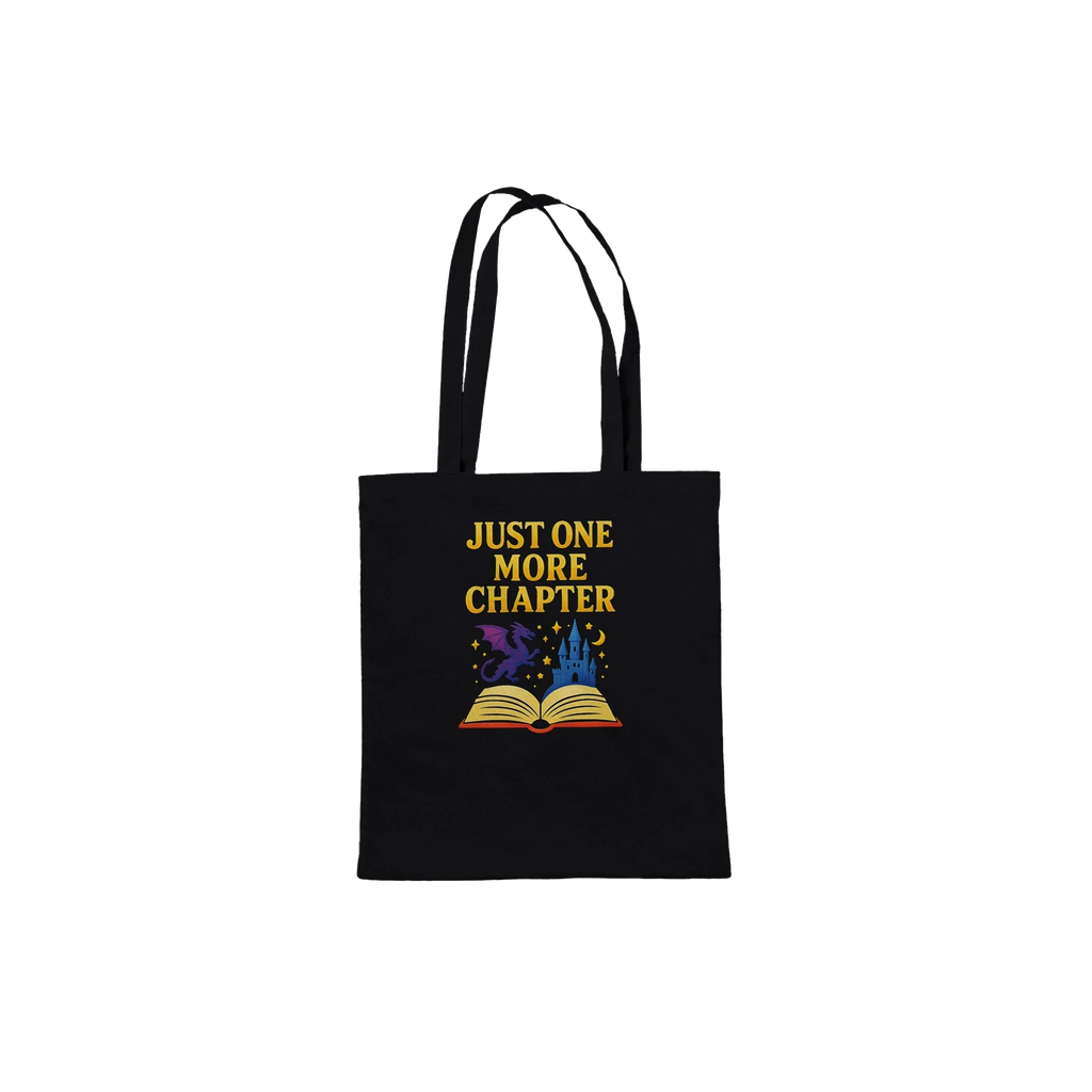 Just One More Chapter Tote Bag