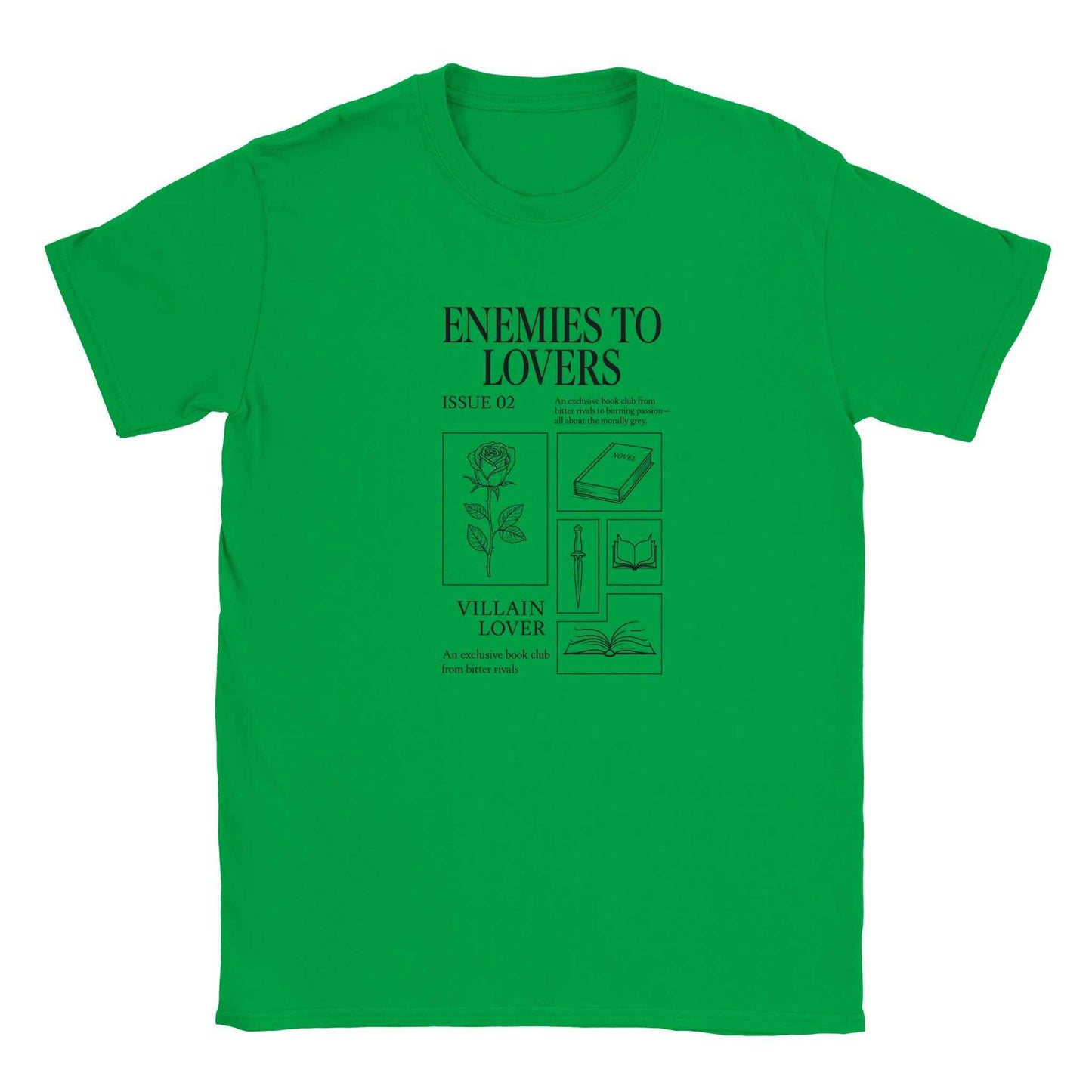 Enemies to Lovers Shirt – Romantasy Book Trope Tee - F4 Custom Prints