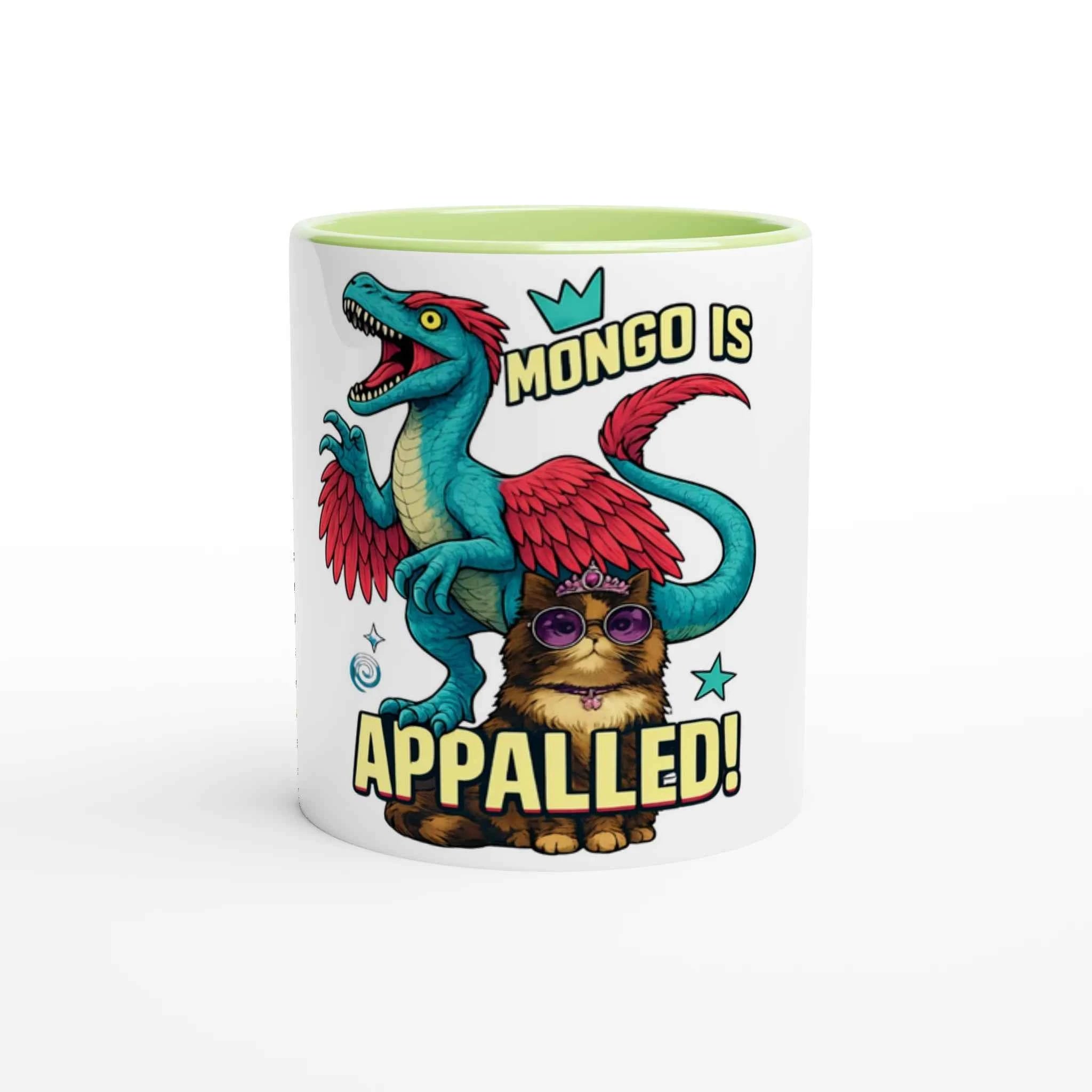Mongo Is Appalled Princess Donut 11oz Coffee Mug with Color Inside