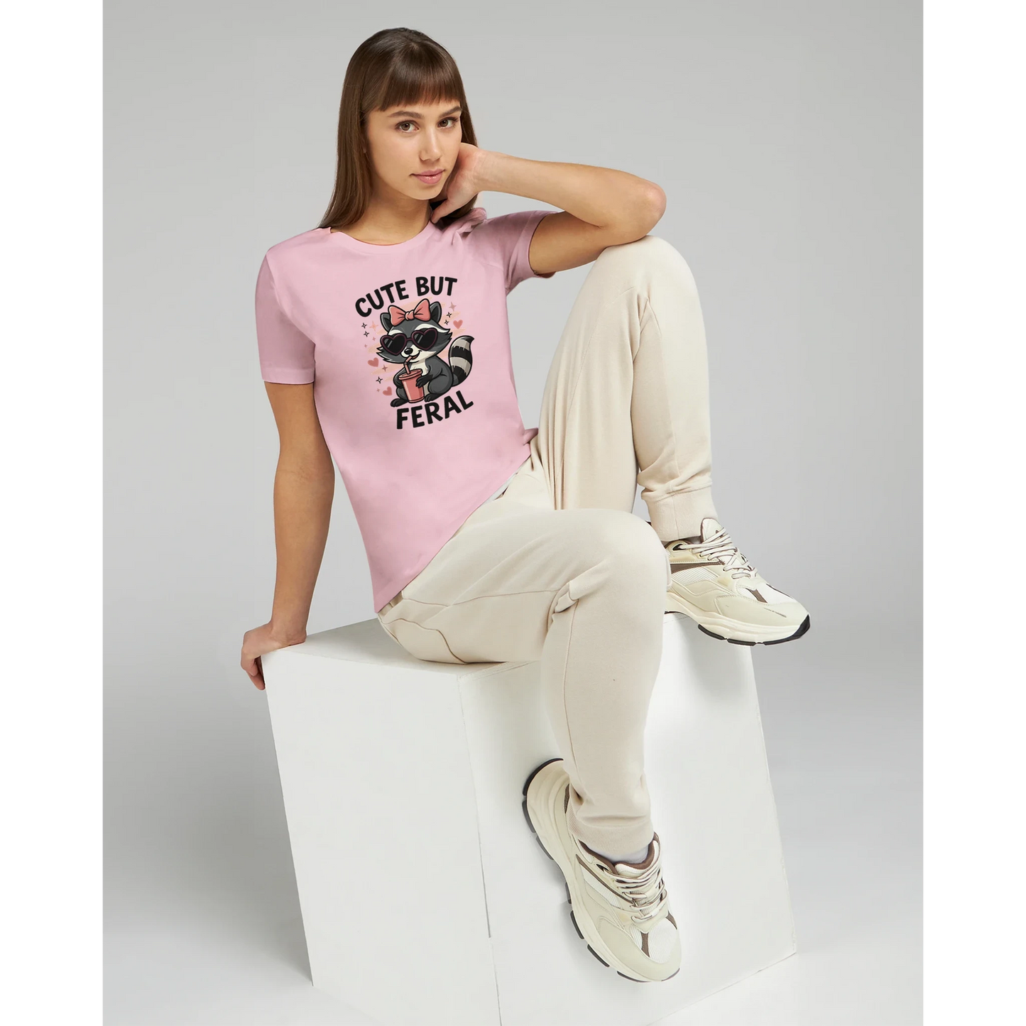 Women’s Cute But Feral T-Shirt