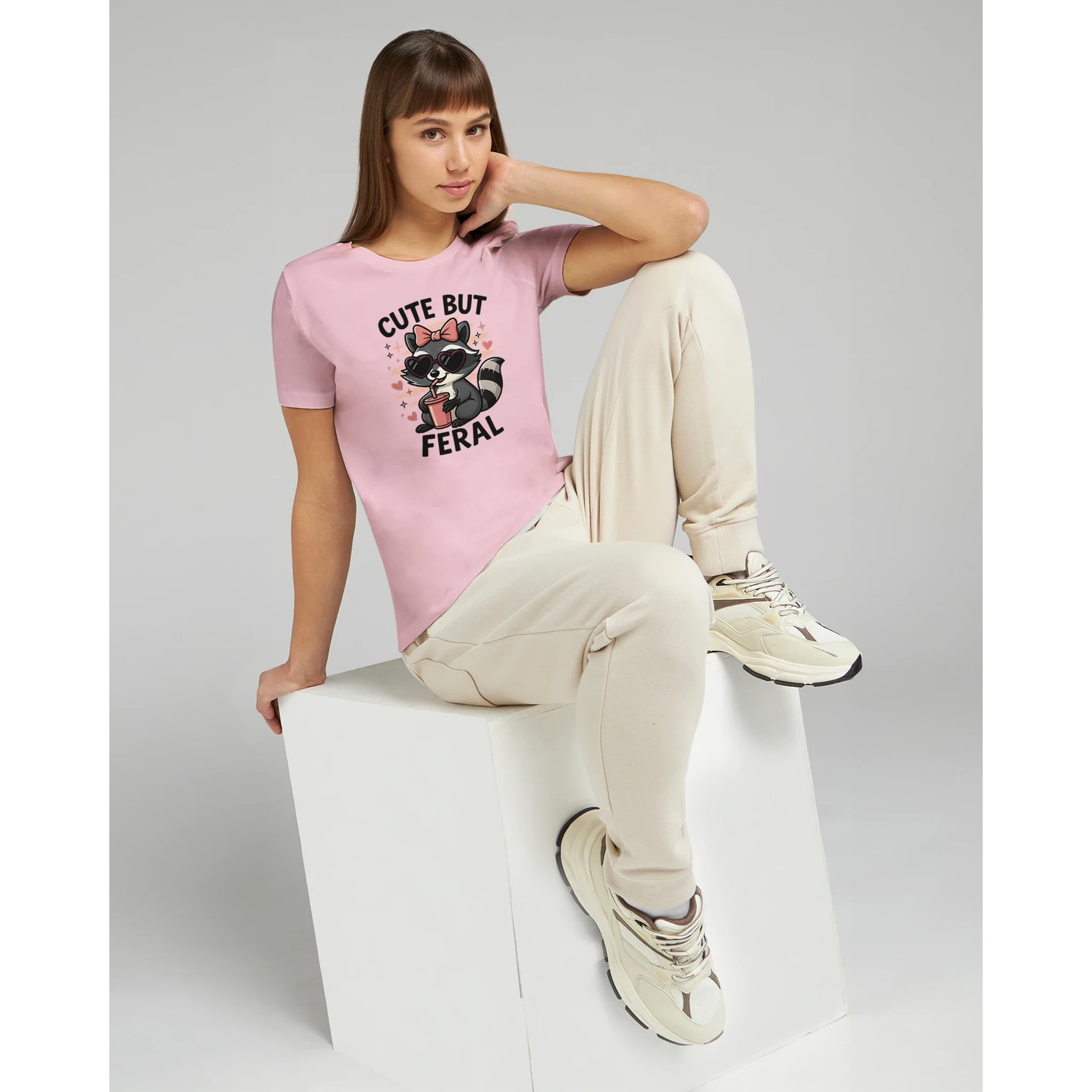 Women’s Cute But Feral T-Shirt