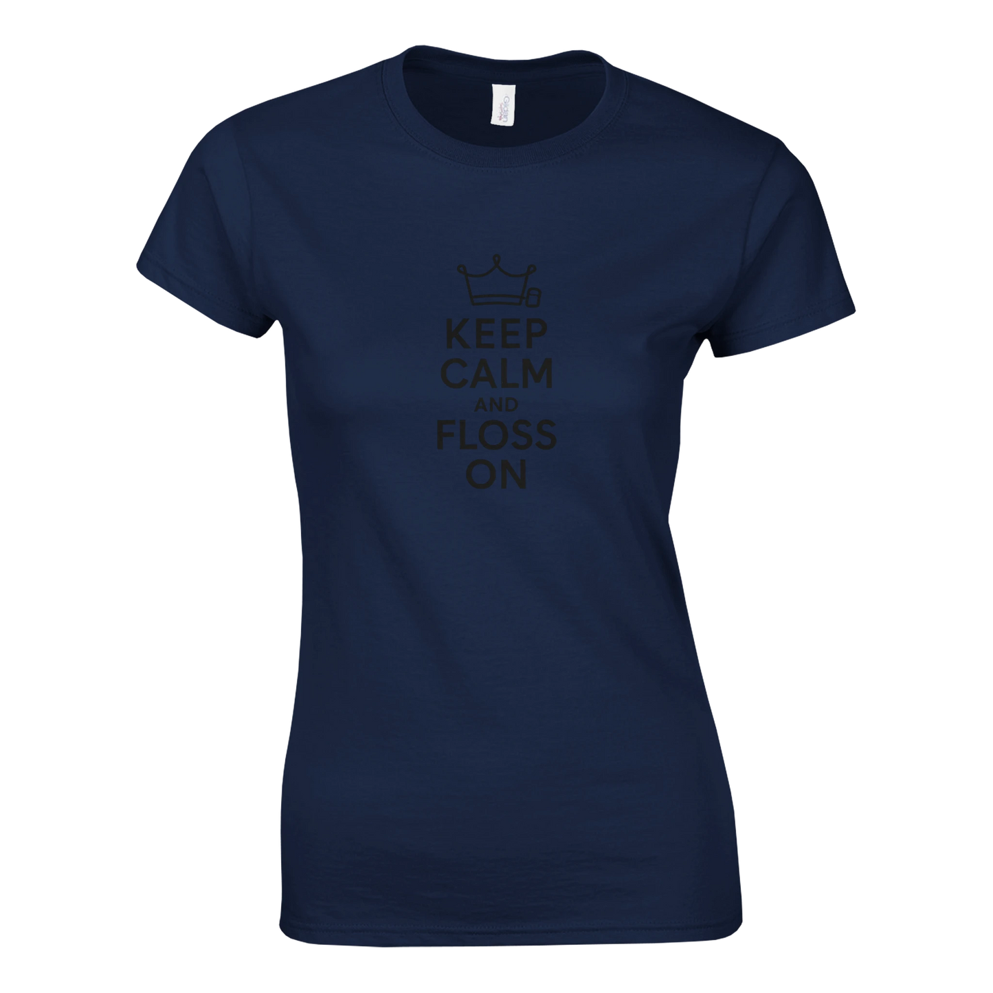 Keep Calm and Floss On Shirt – Dental Hygienist Shirt - F4 Custom Prints