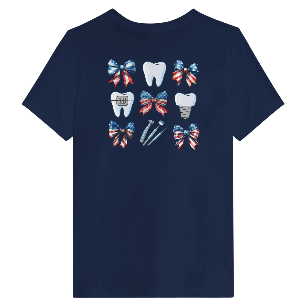 Personalized Dental 4th of July Women's Shirt