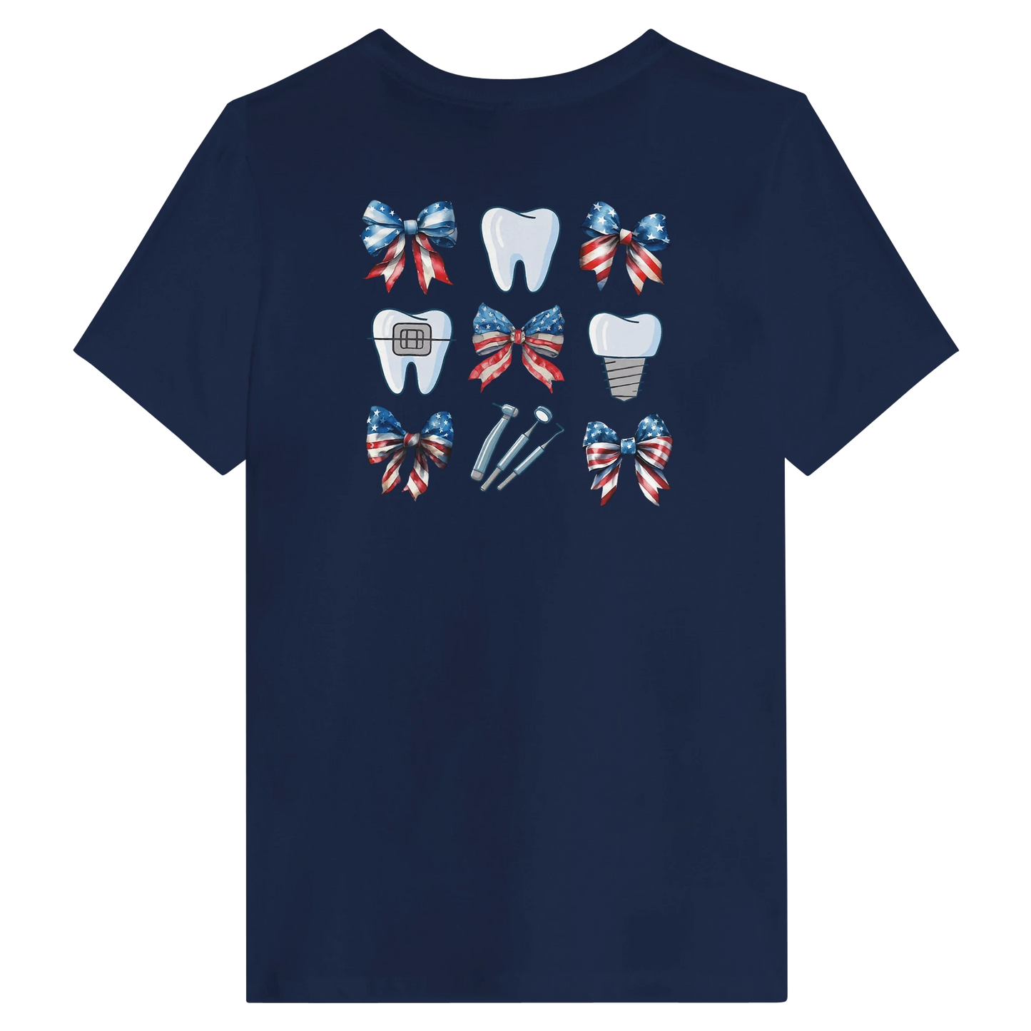 Personalized Dental 4th of July Women's Shirt