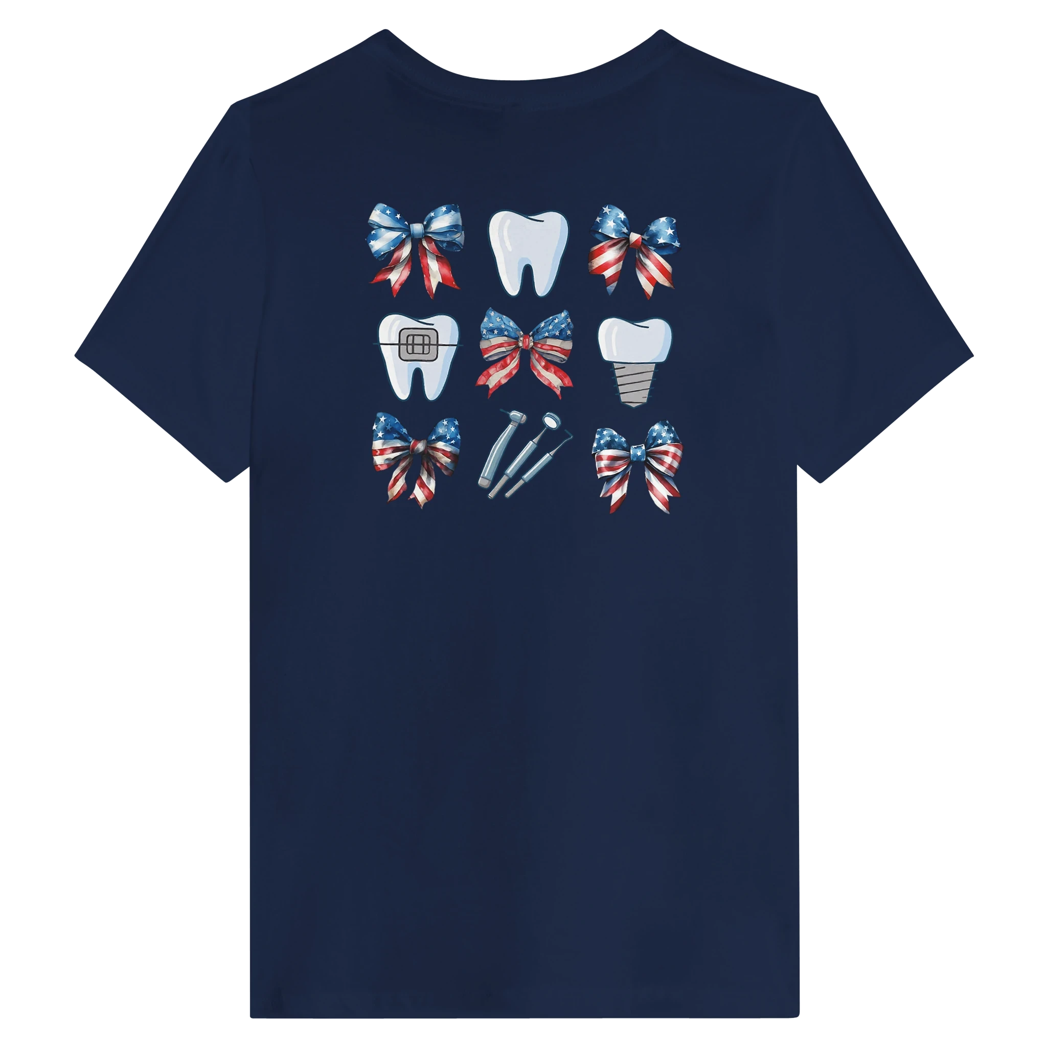 Personalized Dental 4th of July Women's Shirt