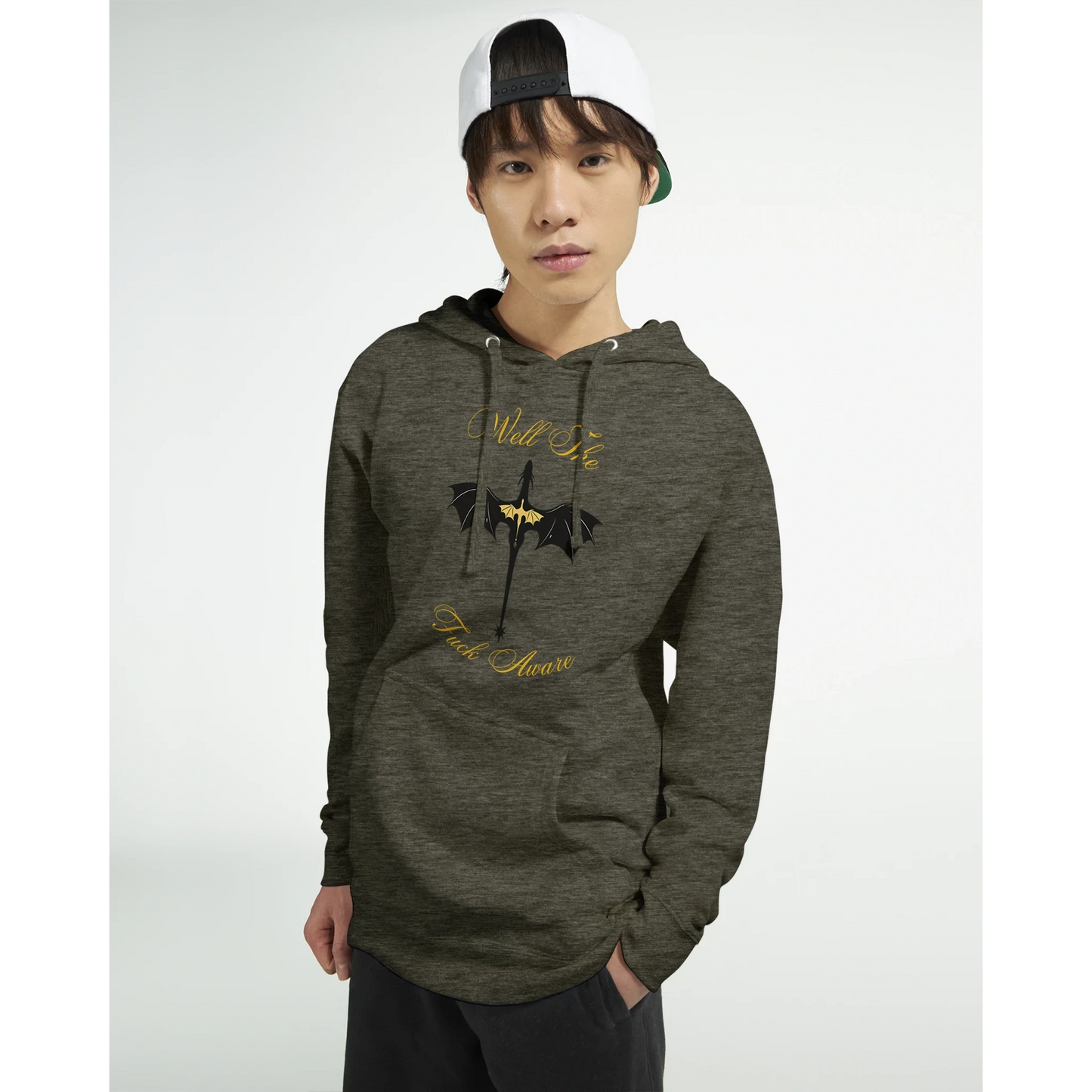 Fourth Wing Dragon “Well The Fuck Aware” Hoodie