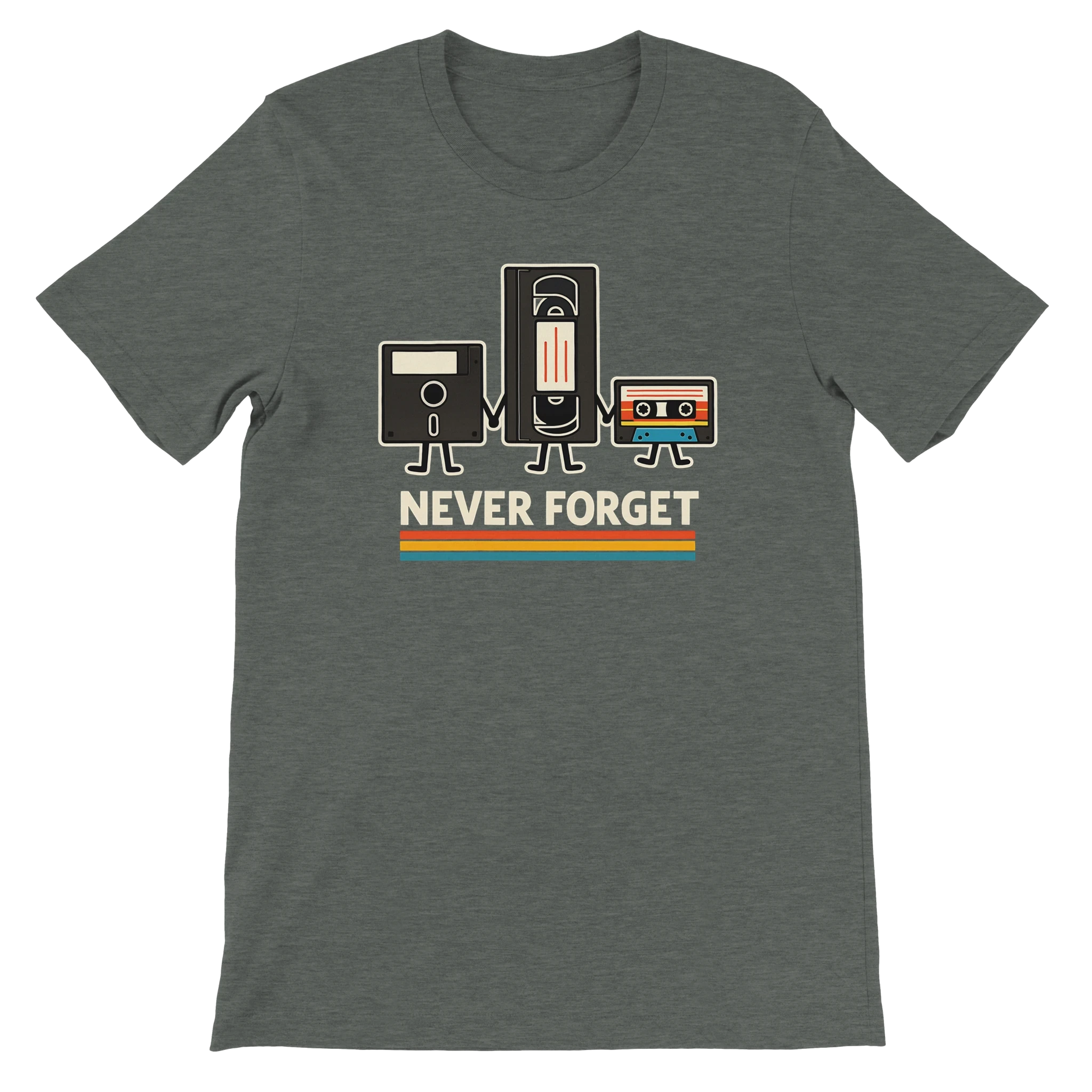Retro Tech Squad Never Forget T-Shirt