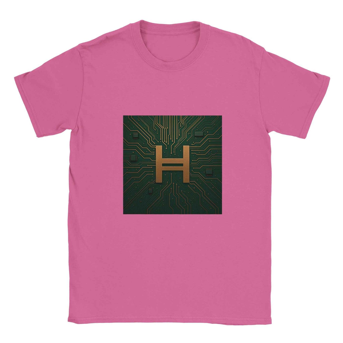 Hedera Hashgraph T-Shirt – Circuitry Style Tee for Crypto Enthusiasts