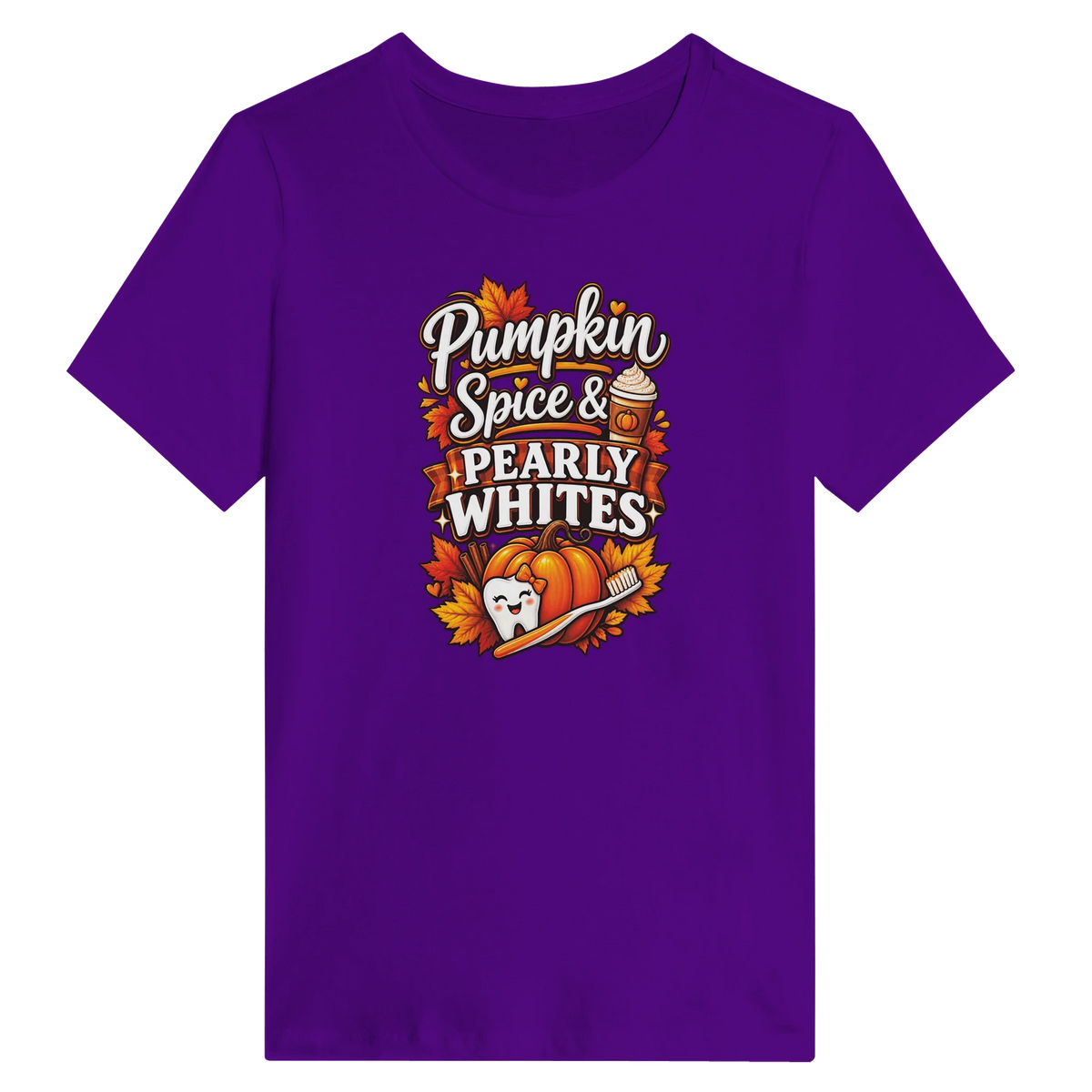 Pumpkin Spice Pearly Whites Women's Shirt