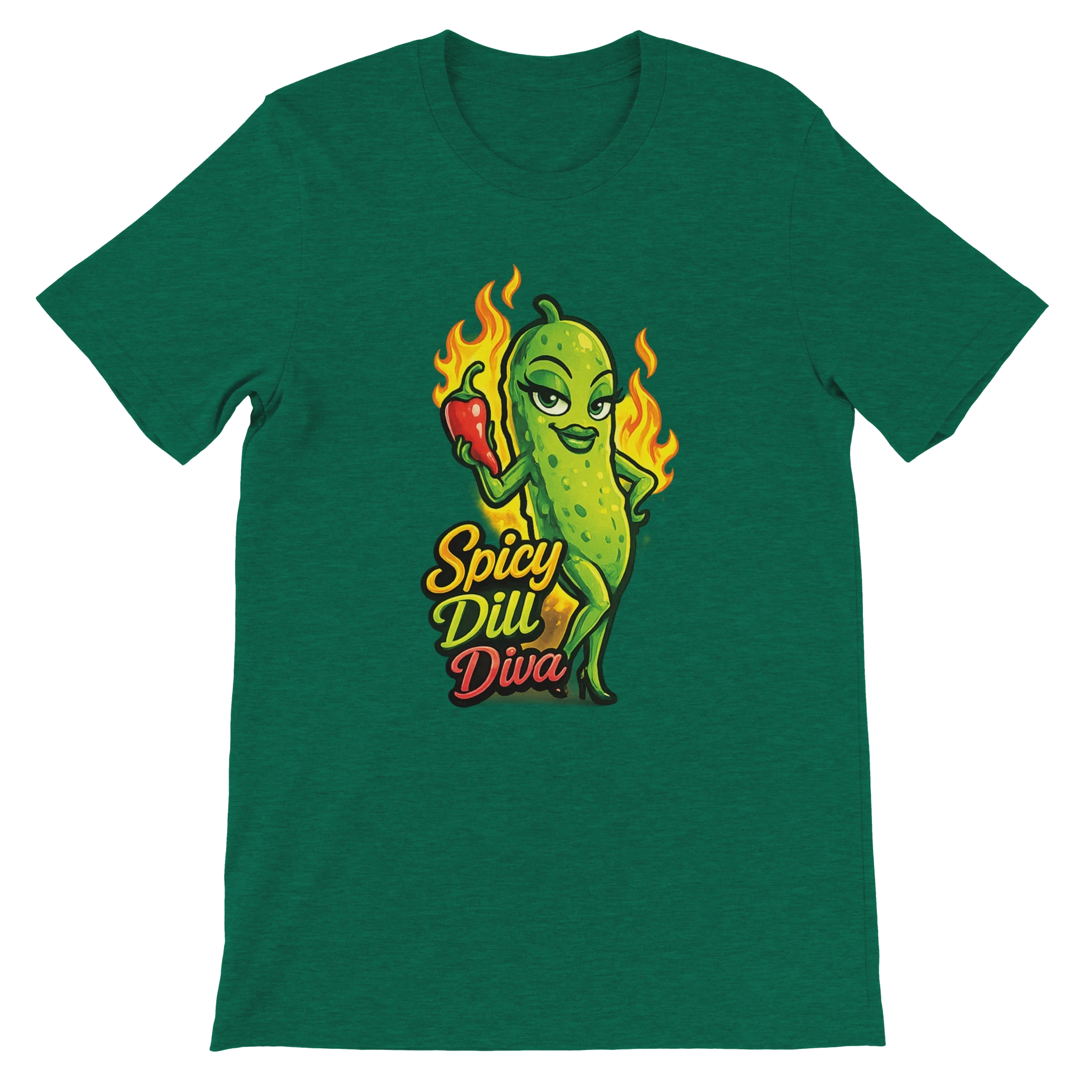Spicy Dill Diva Pickle T-Shirt
