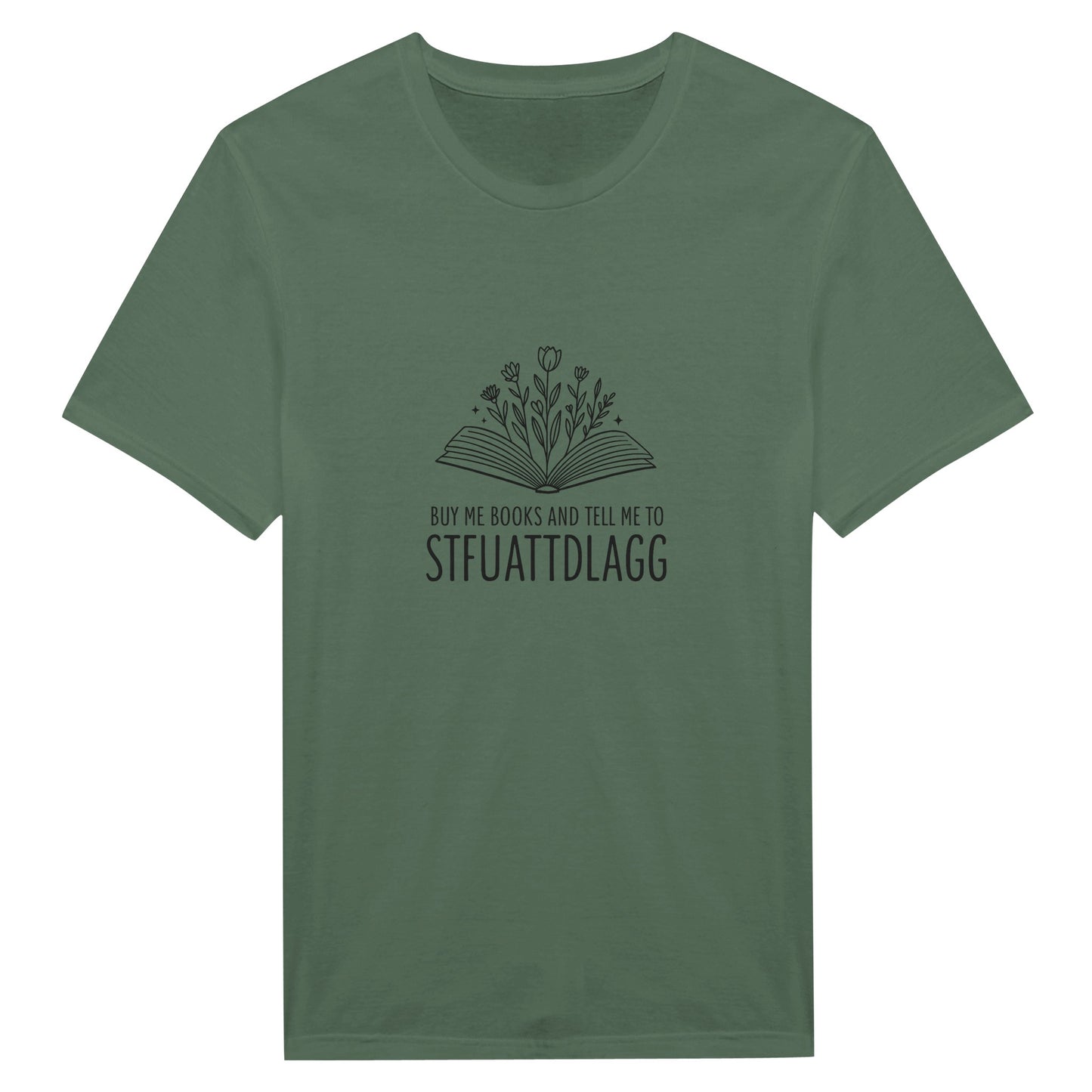 STFUATTDLAGG T-Shirt – Book Lover & Reader’s Tee - F4 Custom Prints
