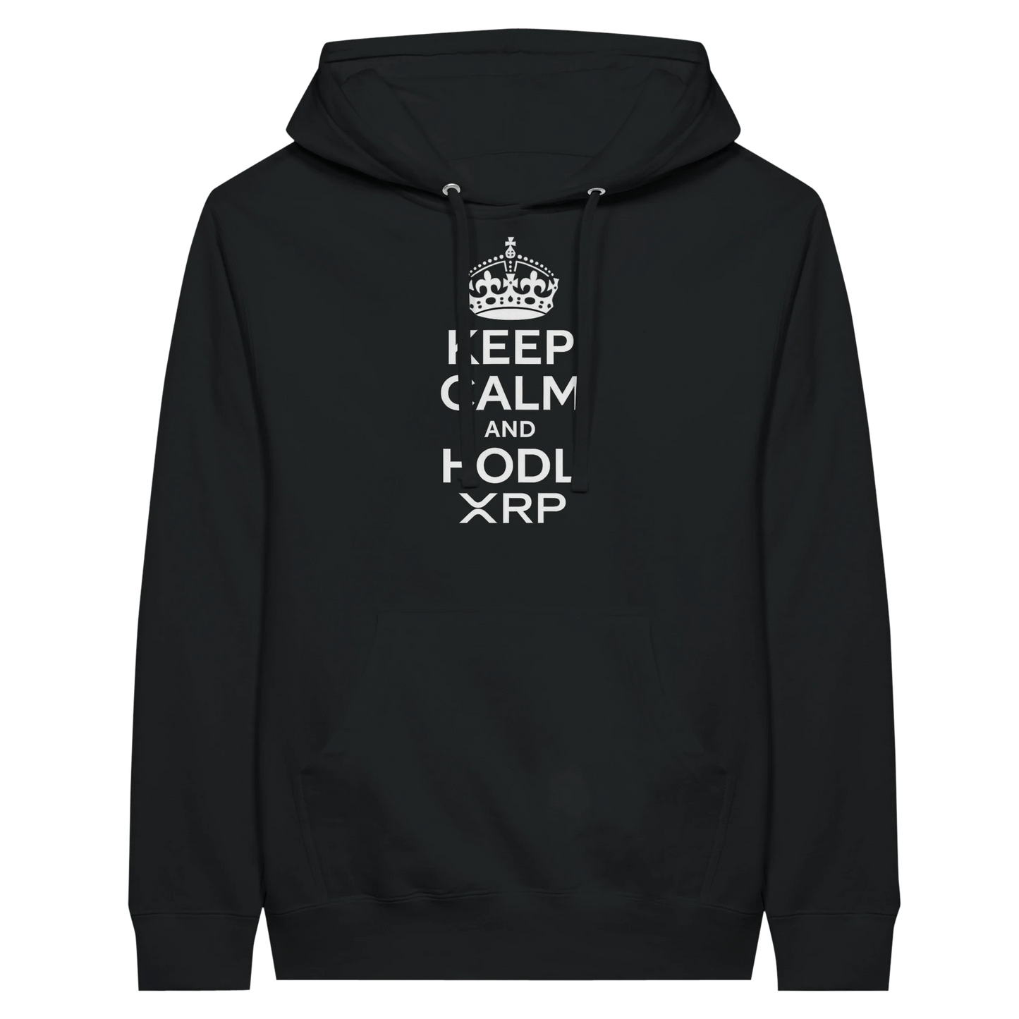 Keep Calm and HODL XRP Hoodie