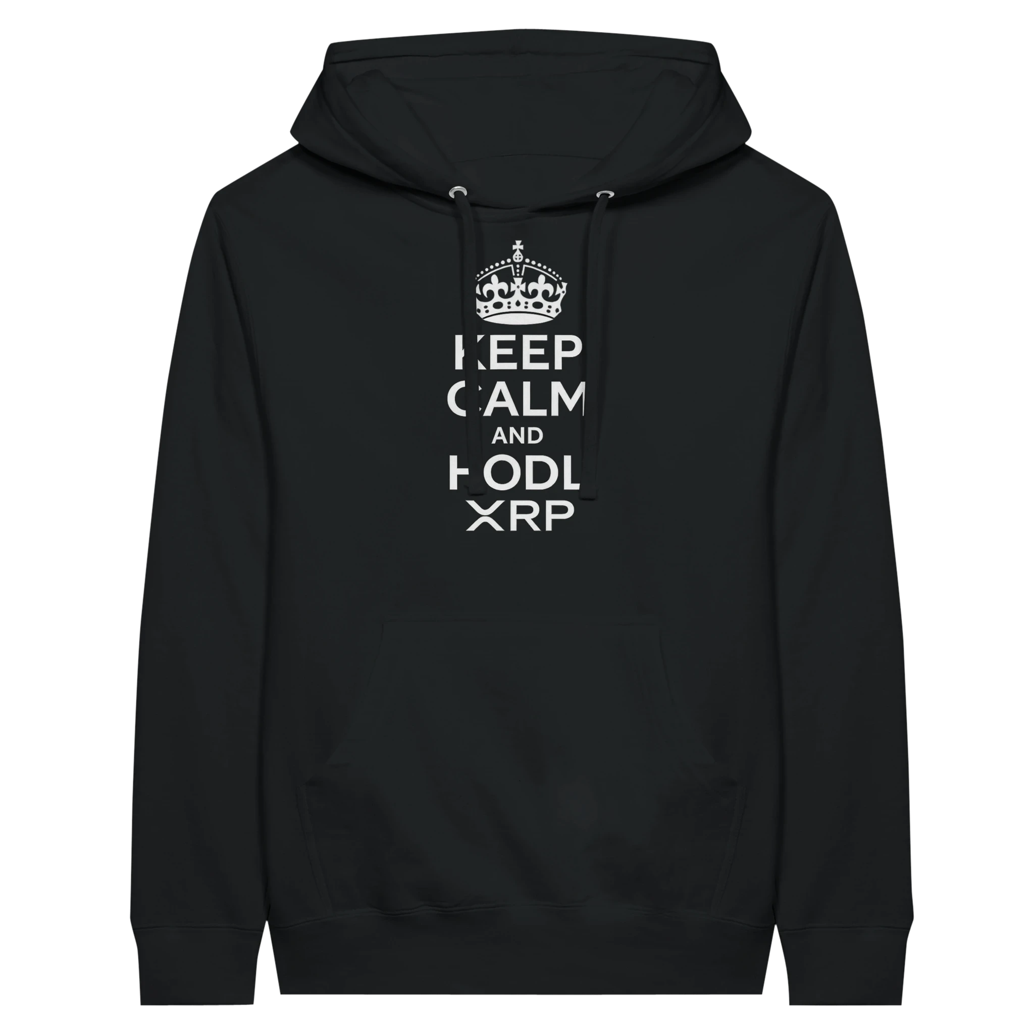 Keep Calm and HODL XRP Hoodie