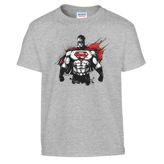 Kids Shadow Superman T-Shirt
