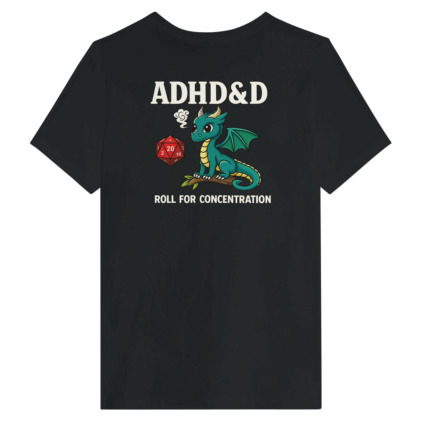 Women’s ADHD&D Roll for Concentration T-Shirt
