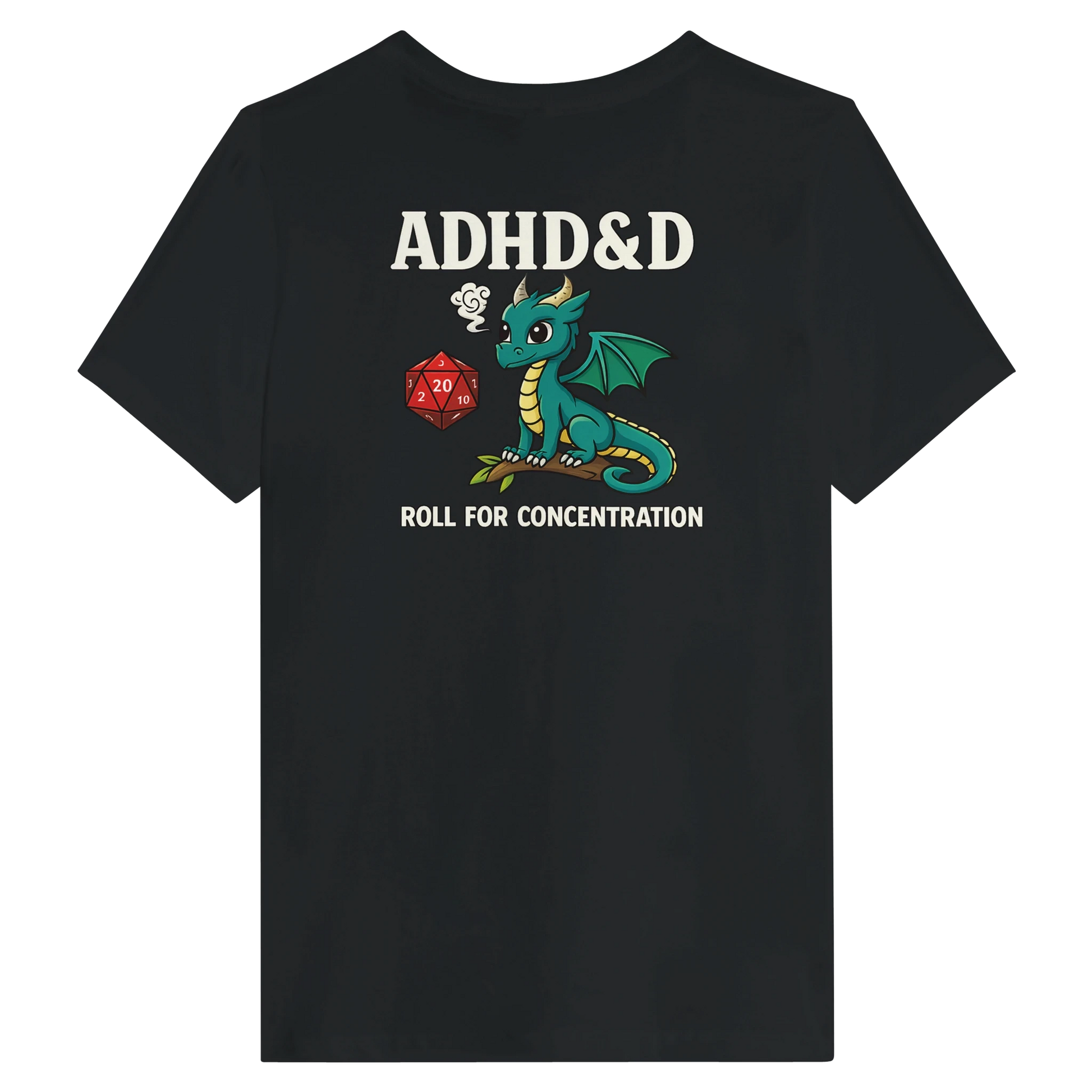 Women’s ADHD&D Roll for Concentration T-Shirt