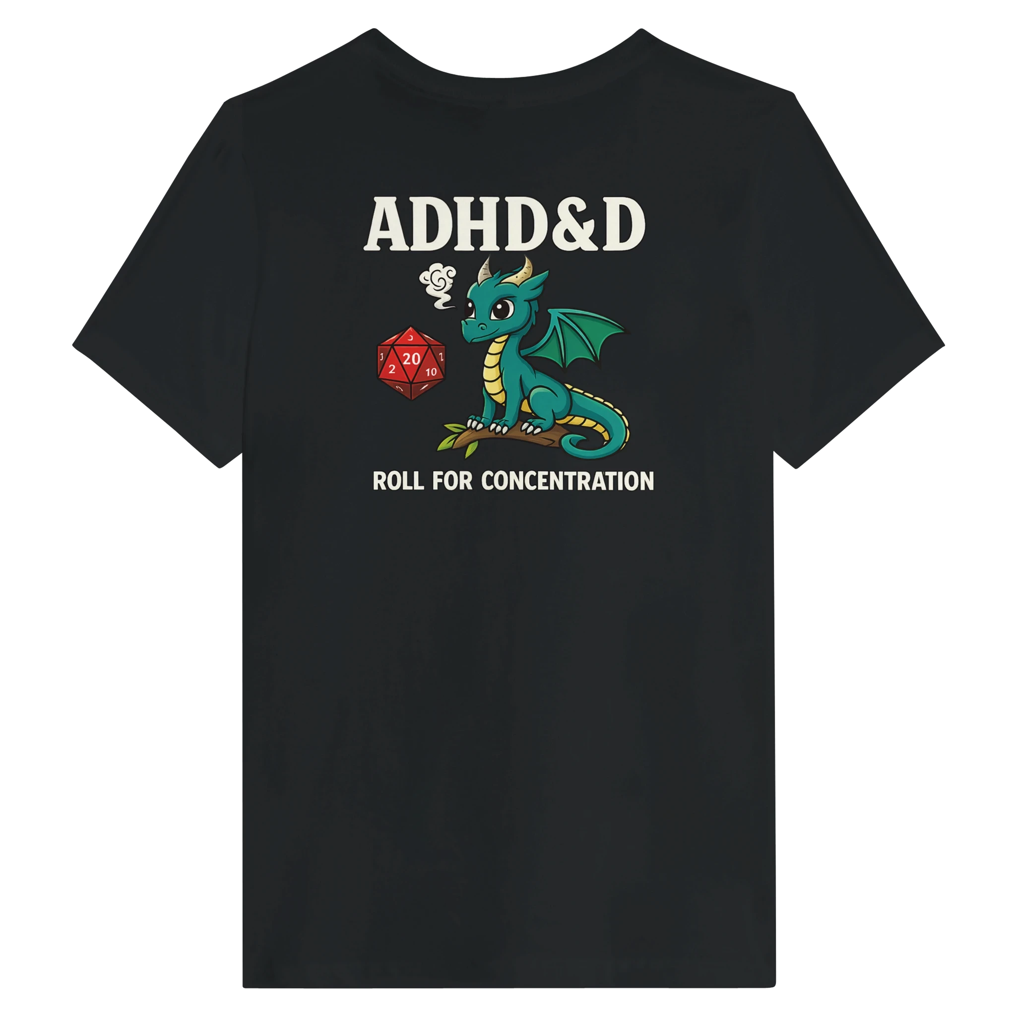 Women’s ADHD&D Roll for Concentration T-Shirt