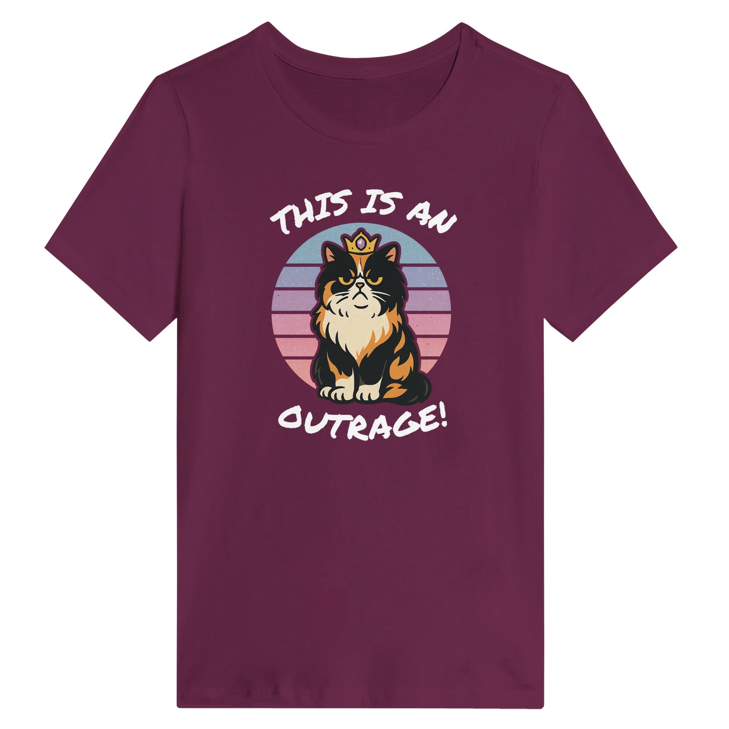 Women’s Princess Donut “This Is an Outrage” T-Shirt
