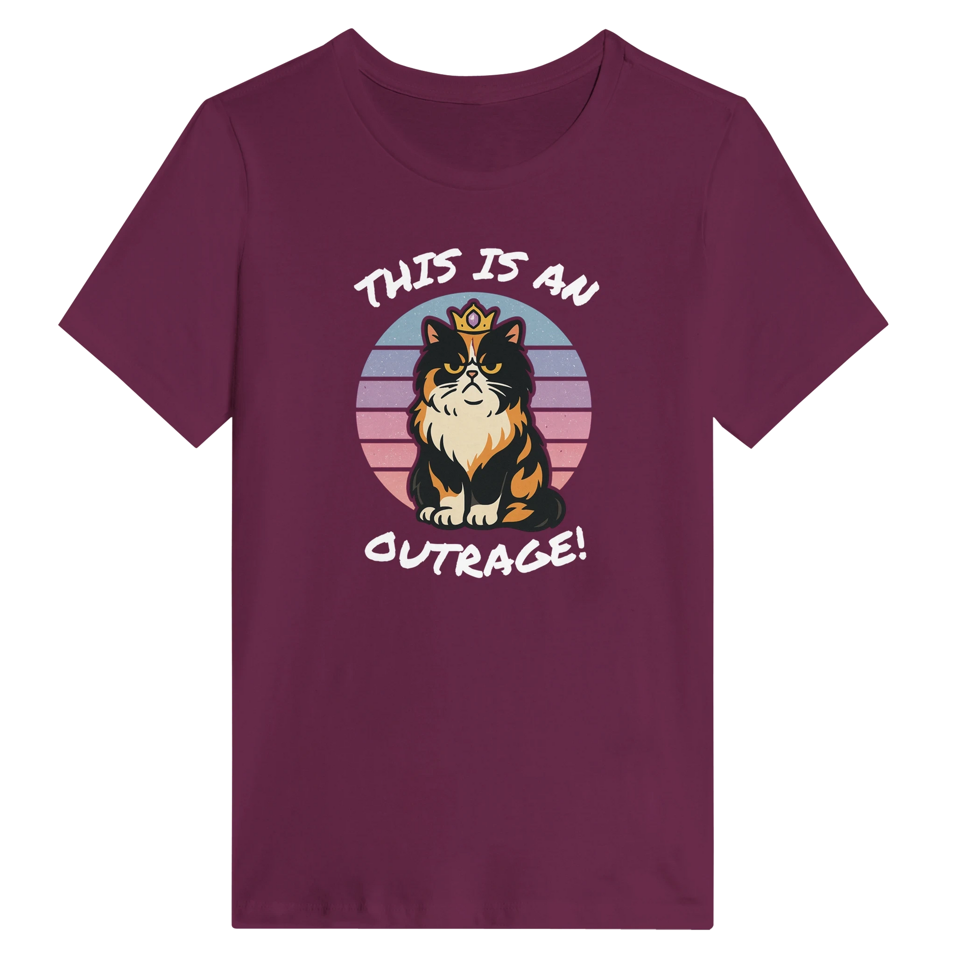 Women’s Princess Donut “This Is an Outrage” T-Shirt