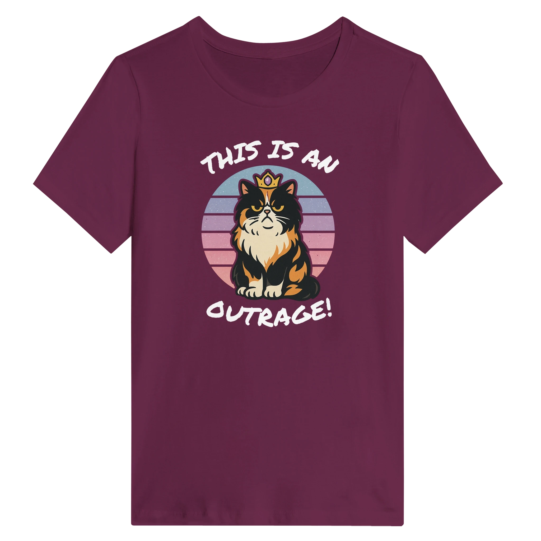 Women’s Princess Donut “This Is an Outrage” T-Shirt